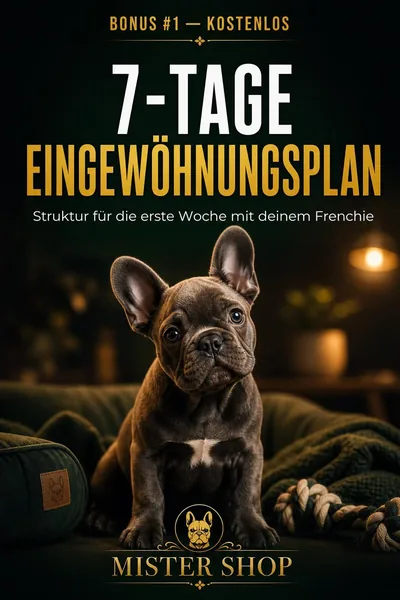 7-Tage Eingewöhnungsplan für deine Französische Bulldogge